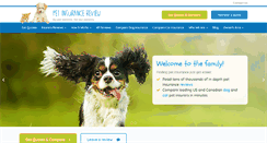 Desktop Screenshot of petinsurancereview.com